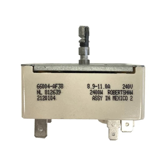 CMP Surface Element Infinite Control Switch WP3149404, 5.2-6.6 Amps for Whirlpool/Maytag/Amana Range