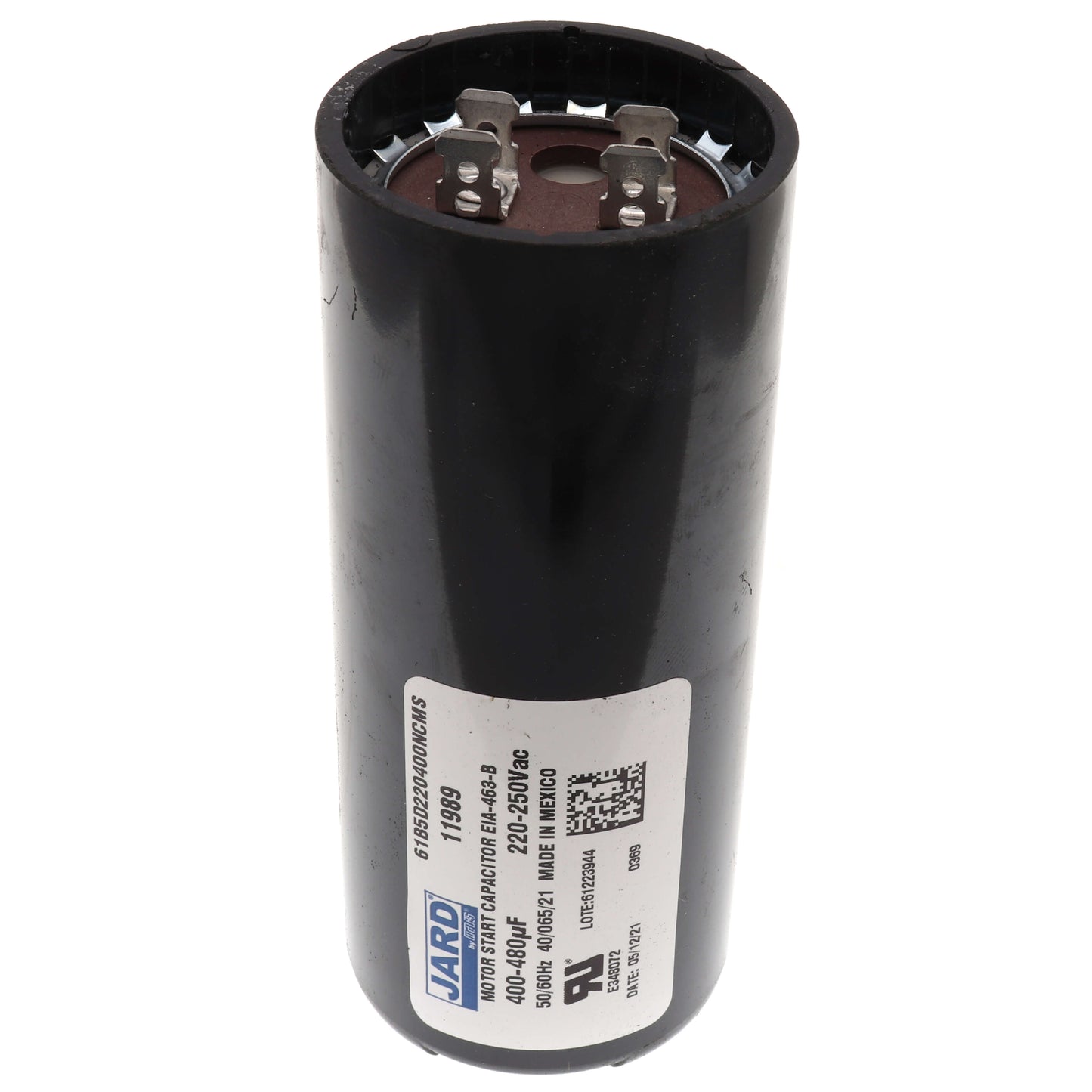 330 V, 135–162 MFD Motor Start Capacitor