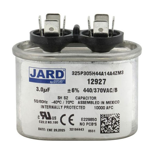440 V, 2 MFD Oval Run Capacitor
