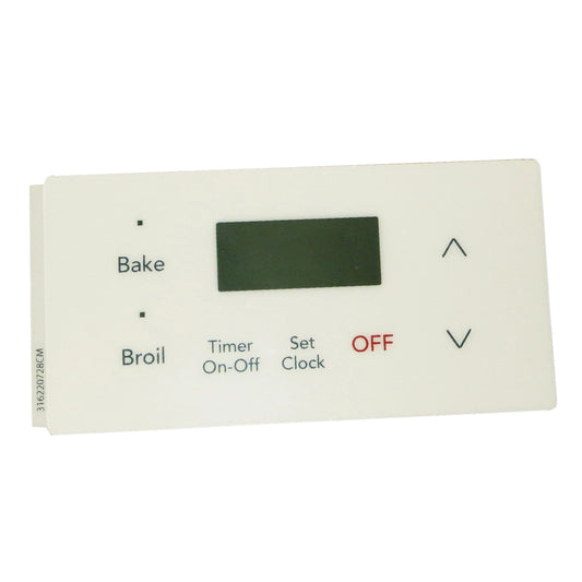 Oven Control Panel Overlay