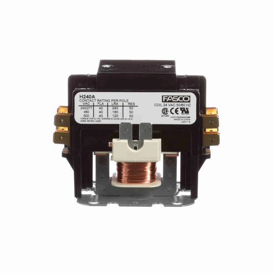 2 Pole 24 Volt 40 Amp Contactor