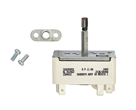 Frigidaire Range Surface Element Infinite Control Switch, 2136W-2640W