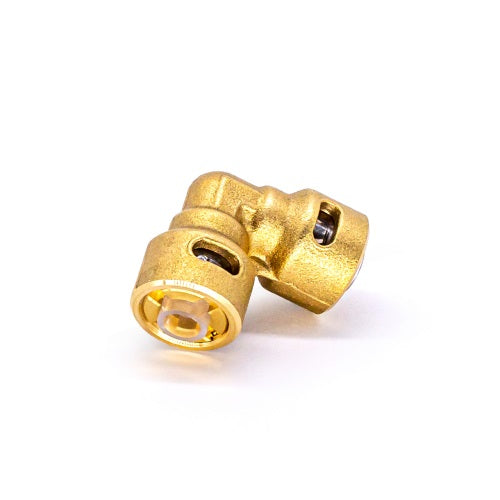 1/4" Solder Free Elbow Coupler