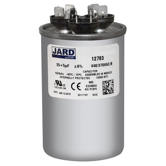 440 V, 35/5 MFD Dual Run Capacitor